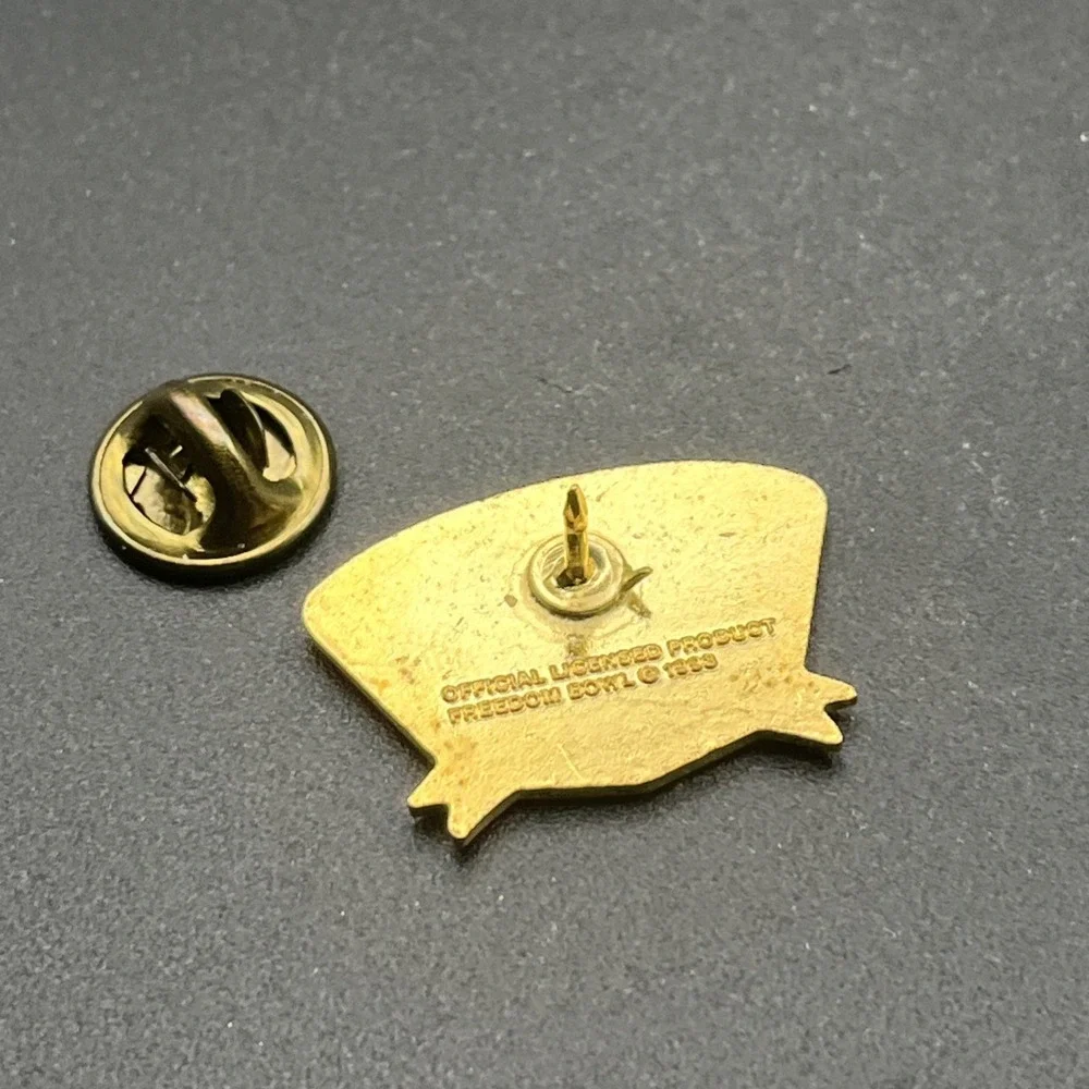 1993 Freedom Bowl X Tenth‎ Anniversary Football Lapel Hat Pin